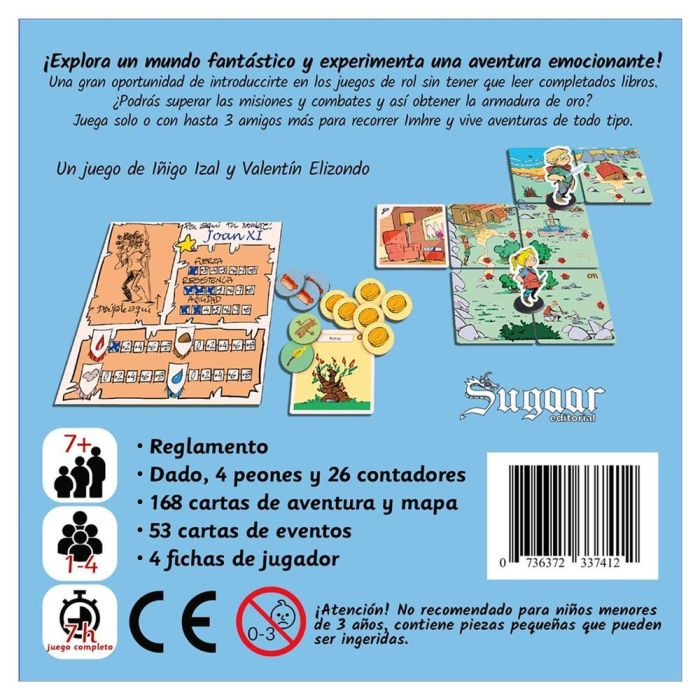 Sugaar Editorial Imhre: El Legado Ofiuco SGIM01ES Juego de mesa colaborativo para 1-4 jugadores familiar a partir de 7 años 3 Sugaar Editorial Imhre: El Legado Ofiuco SGIM01ES Juego de mesa colaborativo para 1-4 jugadores familiar a partir de 7 años 3