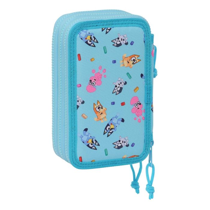 Plumier Triple Bluey Azul cielo 12,5 x 19,5 x 5,5 cm 36 Piezas 1 Plumier Triple Bluey Azul cielo 12,5 x 19,5 x 5,5 cm 36 Piezas 1
