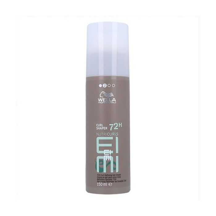 Wella EIMI Nutricurls Curl Shaper Crema en Gel Potenciadora de Rizos, Definición y Movimiento, Fijación Nivel 2, 150 ml