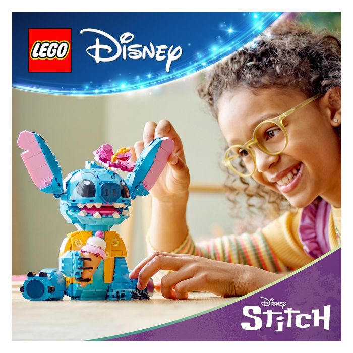 LEGO Disney Stitch 43249 Lilo & Stitch Set de Construcción con Figura y Accesorios 13