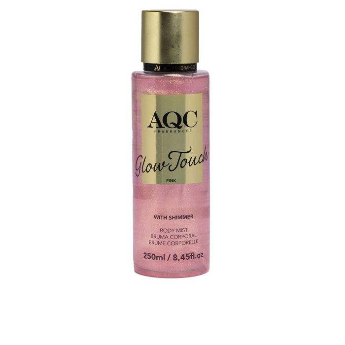 Aqc Fragrances GLOW TOUCH PINK shimmer bruma corporal 250 ml con brillo para el cuerpo