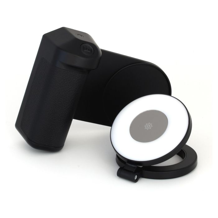 RealPower MagFree Selfie Light Flash para Selfis, Negro, Blanco, 4800mAh 3