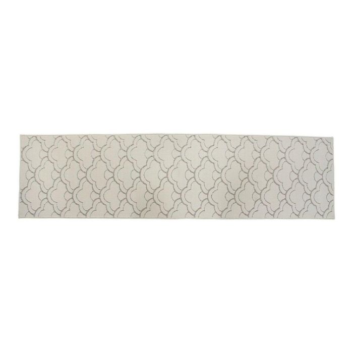 Alfombra Oriental DKD Home Decor Blanco Gris 240 x 1 x 60 cm