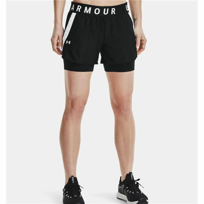 Pantalones Cortos Deportivos para Mujer Under Armour Play Up 2 In 1 XS 2