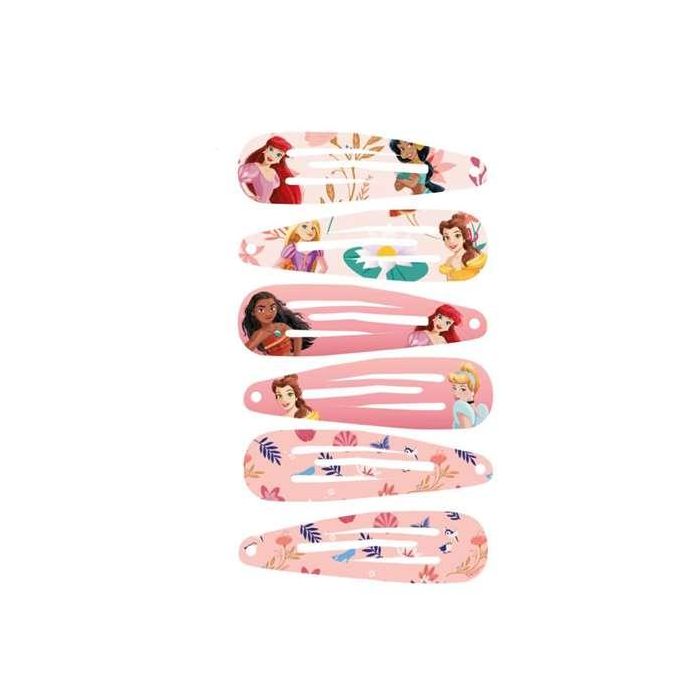 Accesorios pelo clips 6 piezas princess 6.5 x 12.5 x 0.1 cm 1 Accesorios pelo clips 6 piezas princess 6.5 x 12.5 x 0.1 cm 1