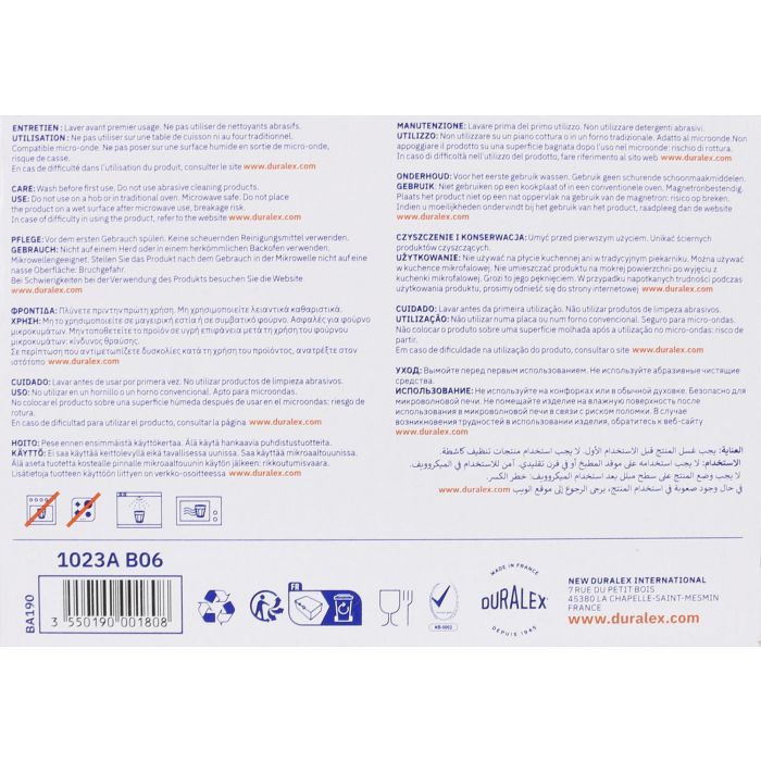 Duralex Set de 6 Vasos Transparentes Picardie 90 cc (24 Cajas) 5