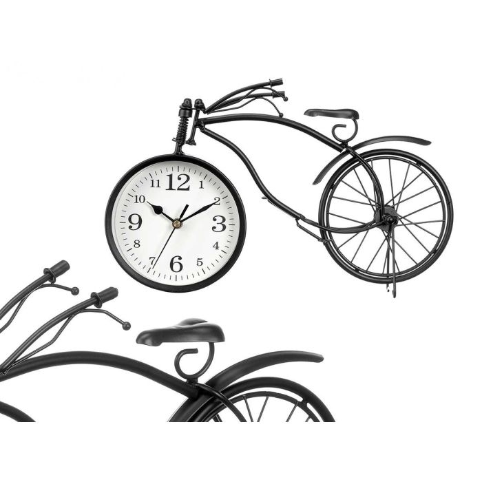 Reloj Forja Bicicleta Negro 22Cm Giftdecor (4 Unidades) Reloj Forja Bicicleta Negro 22Cm Giftdecor (4 Unidades)