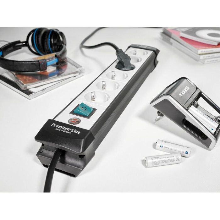 Regleta Enchufes 4 Tomas con interruptor Brennenstuhl Premium-Line 3600 W (1,8 m) 1 Regleta Enchufes 4 Tomas con interruptor Brennenstuhl Premium-Line 3600 W (1,8 m) 1