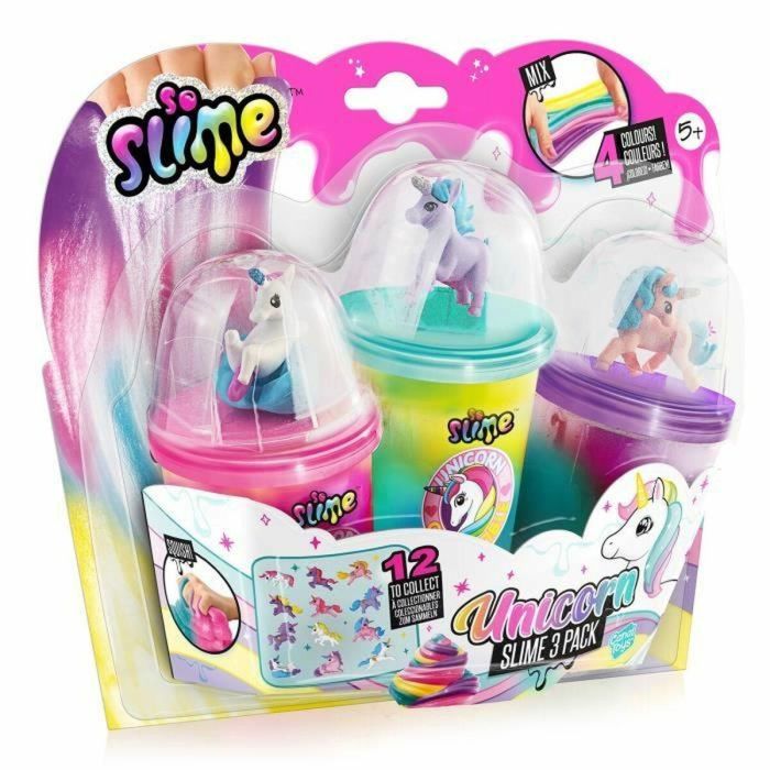 Canal Toys - So Slime - Pack de 3 unicornios coleccionables - SSC 269 - Canal Toys 1