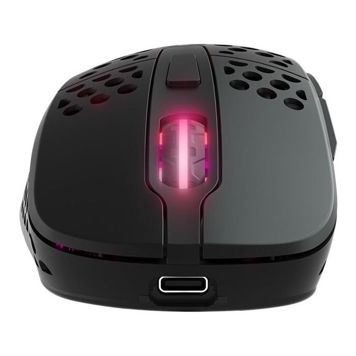 Cherry XTRFY MSM M4 RGB Ratón Óptico Inalámbrico RF + USB Type-C 19000 DPI Negro 4