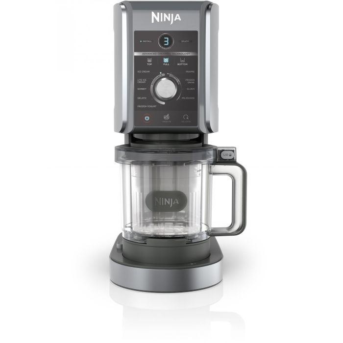 Ninja NC501EU Creami Deluxe Máquina de Helados y Batidos 2.1L con 3 Recipientes, Preparación de Sorbete, Negro/Plata 11 Ninja NC501EU Creami Deluxe Máquina de Helados y Batidos 2.1L con 3 Recipientes, Preparación de Sorbete, Negro/Plata 11