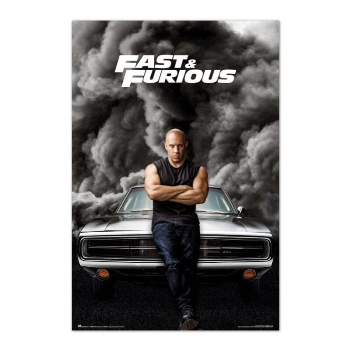 ERIK Póster Fast & Furious, impreso en papel brillo de alta calidad 150gr, 91,5x61cm