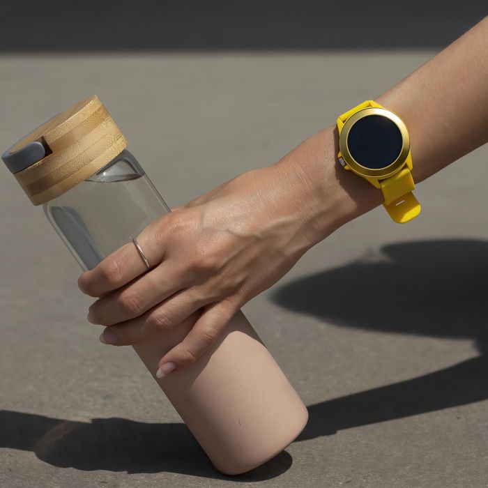 Smartwatch Forever Colorum CW-300/ Notificaciones/ Frecuencia Cardíaca/ Amarillo 4 Smartwatch Forever Colorum CW-300/ Notificaciones/ Frecuencia Cardíaca/ Amarillo 4
