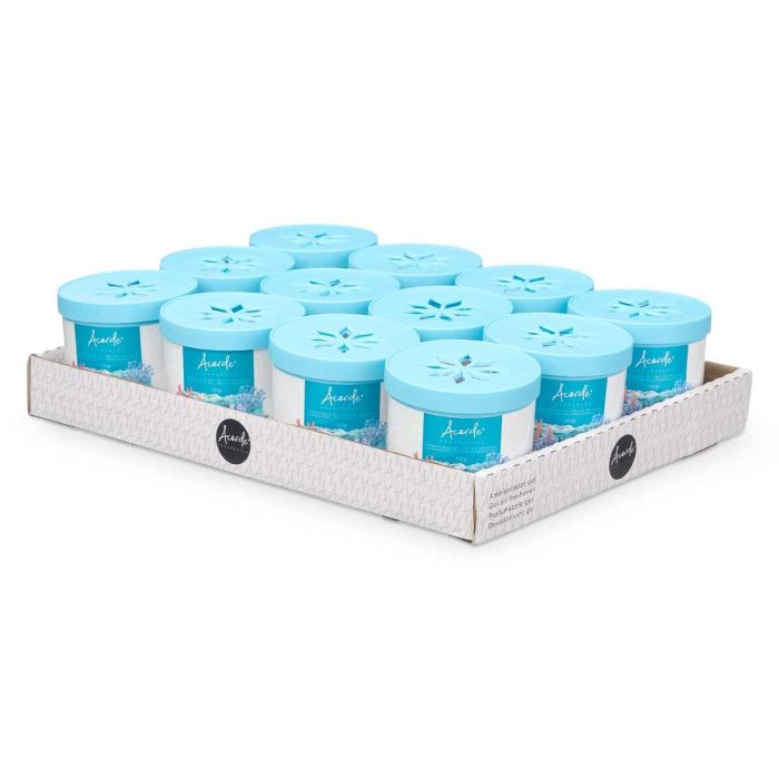 Ambientador de Gel Oceano 190g Azul - Acorde 8x7.8x8 cm (24 Unidades) 2 Ambientador de Gel Oceano 190g Azul - Acorde 8x7.8x8 cm (24 Unidades) 2