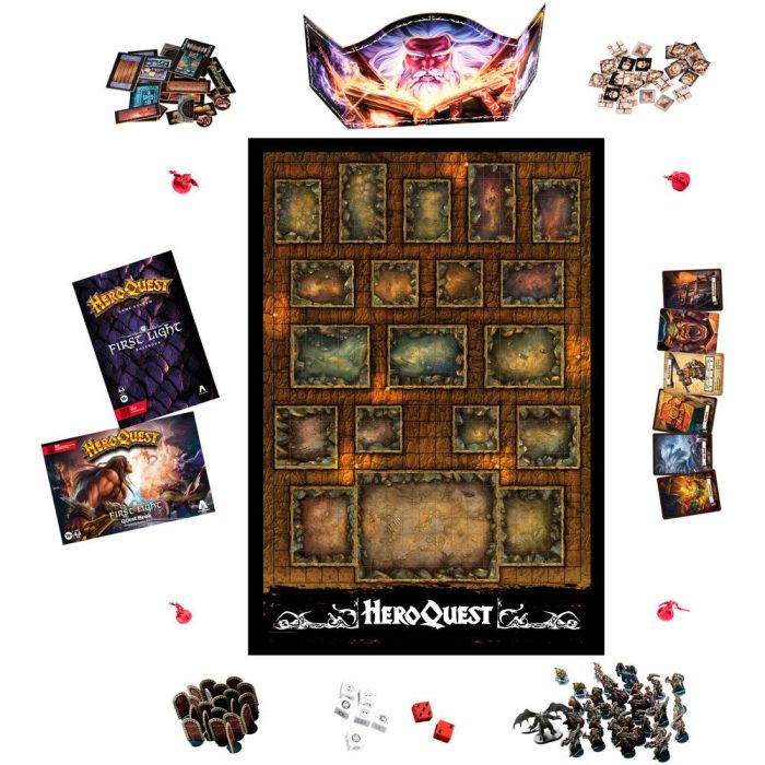 Hasbro Gaming G0978 Heroquest First Light Juego de Mesa en Español 6