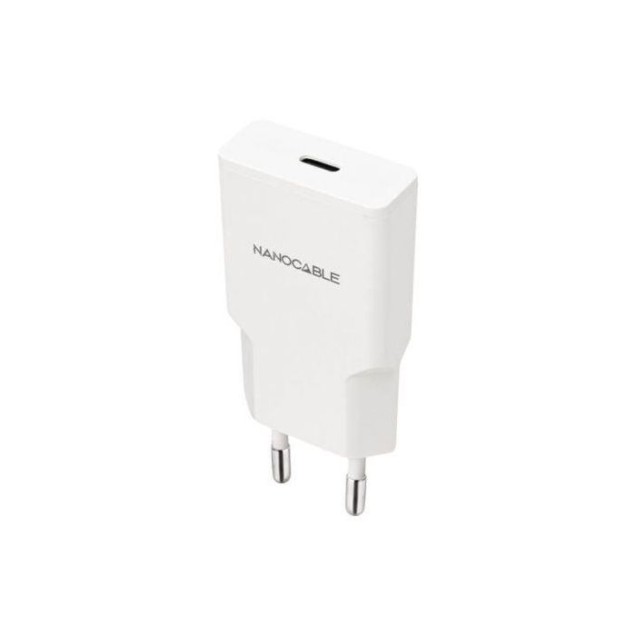 Nano Cable 10.10.2027 Cargador de Pared USB-C/PD 30W Blanco