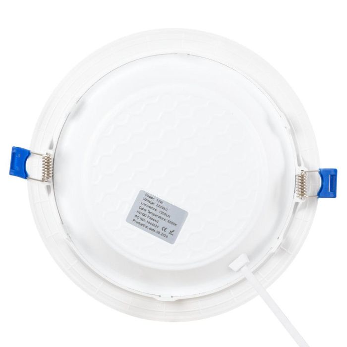 Placa Downlight LED 100Lm/W 12W 1200Lm 6000ºK IP20 [HO-DLC-12W-1200LM-CW] 2