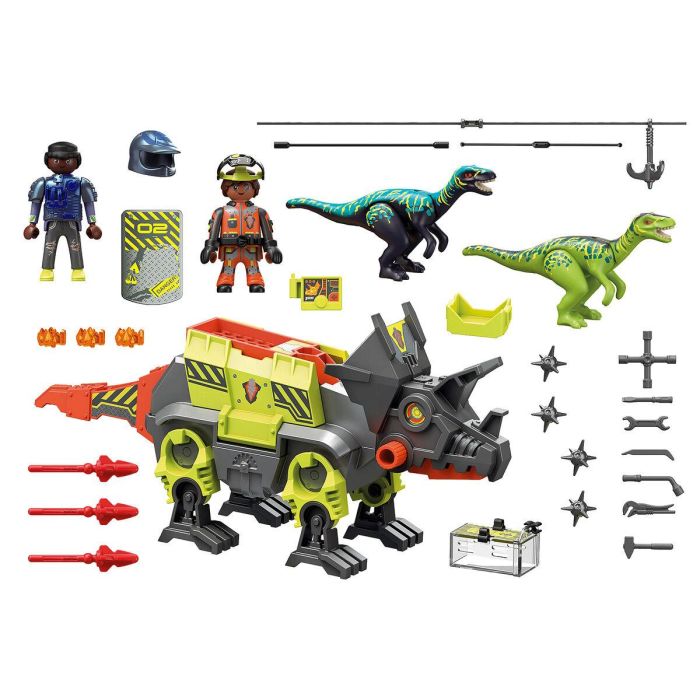 Robo-dino máquina de combate playmobil dino rise 1