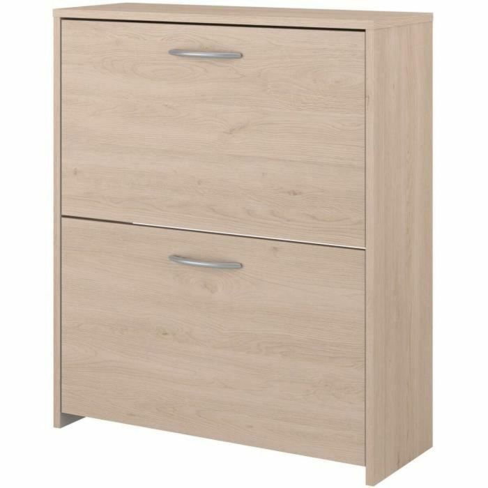 Parisot Zapatero con 2 puertas - Roble - 66,5 x 78,5 x 25,1 - EASYLIFE7901MCHA 3