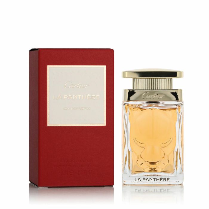 Cartier LA PANTHÈRE Eau de Parfum vapo 50 ml para Mujer. Fragancia floral con gardenia y musgo de roble.