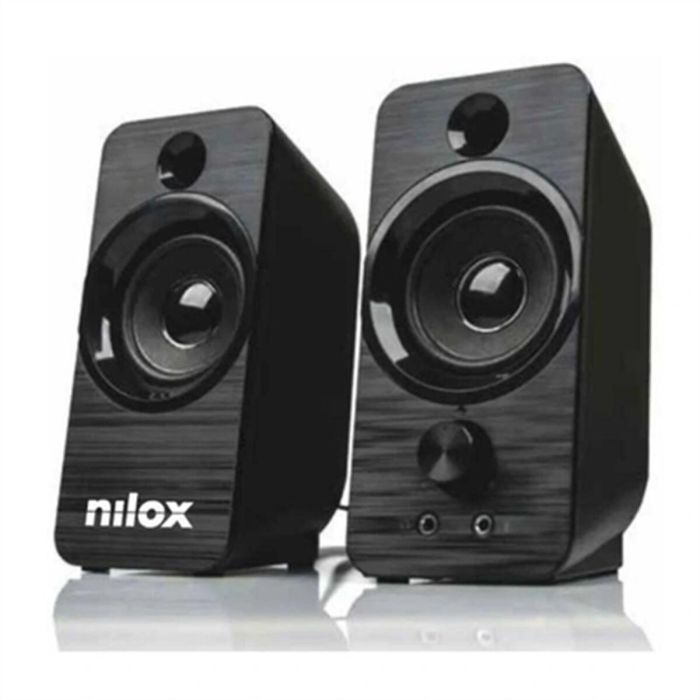 Altavoces PC Nilox NXAPC02 Negro 6 W USB 3