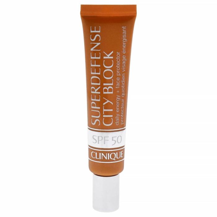 Clinique SUPERDEFENSE city block SPF50 Tratamiento Facial Hidratante Diario con Protección Solar Alta Antiedad Antifatiga 40 ml 8