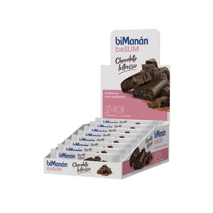 BIMANAN Barritas Sustitutivas Choco Intenso - 24 Uds