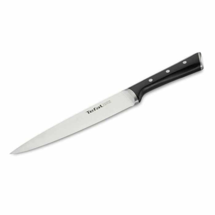 Cuchillo de Cocina Tefal K23207 Negro 7" Acero Inoxidable 20 cm 17