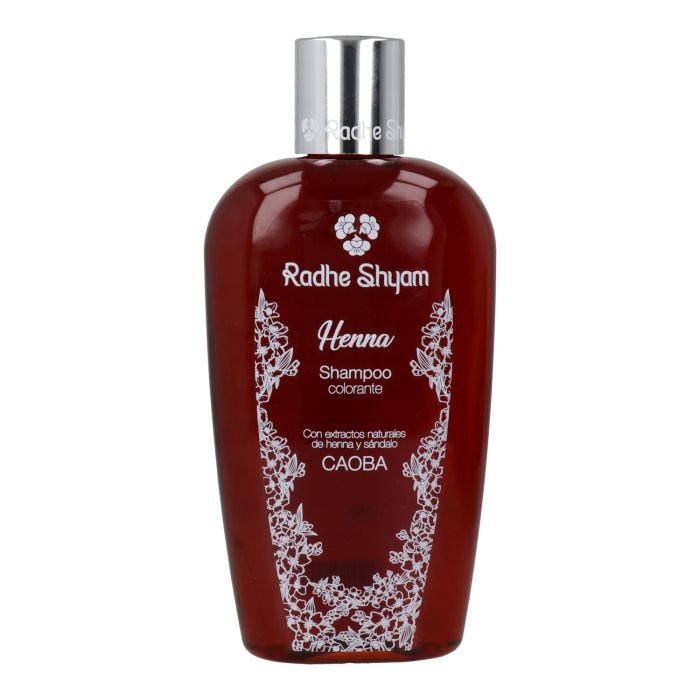 Radhe Shyam Henna Champú Colorante Caoba 250 ml