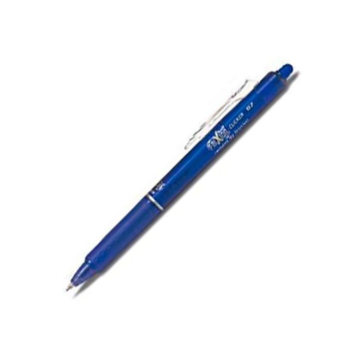 Pilot Bolígrafo Tinta Borrable Frixion Clicker 0.7 mm Azul Retráctil Punta de Bola (12 Unidades) (12 Unidades)