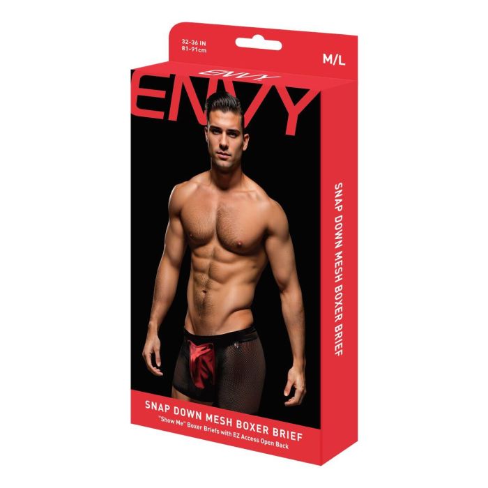 Bóxer de Hombre Envy Negro S/M 0 Bóxer de Hombre Envy Negro S/M 0
