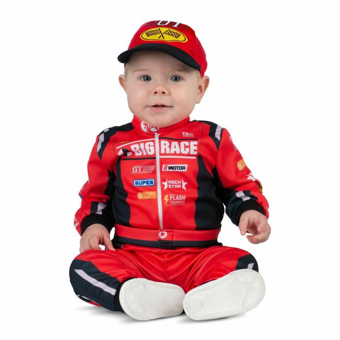 My Other Me Disfraz Bebé Piloto Gorra y Mono Talla 7-12 Meses Rojo 0 My Other Me Disfraz Bebé Piloto Gorra y Mono Talla 7-12 Meses Rojo 0