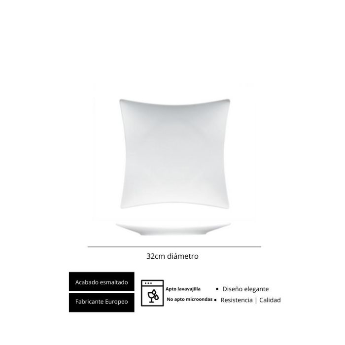 Pleasure Plato Llano 32Cm (6 Unidades) 2 Pleasure Plato Llano 32Cm (6 Unidades) 2