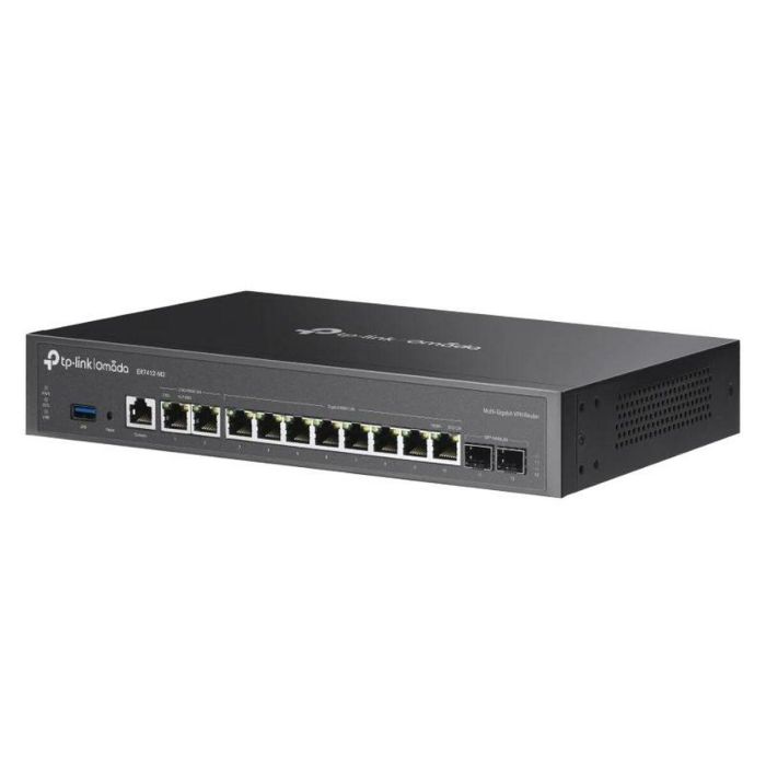 TP-Link ER7412-M2 Router Omada 2.5 Gigabit & Gigabit Ethernet, 7 Puertos LAN, 2 SFP, VPN 80 Túneles, Rack Mount, Negro 3 TP-Link ER7412-M2 Router Omada 2.5 Gigabit & Gigabit Ethernet, 7 Puertos LAN, 2 SFP, VPN 80 Túneles, Rack Mount, Negro 3