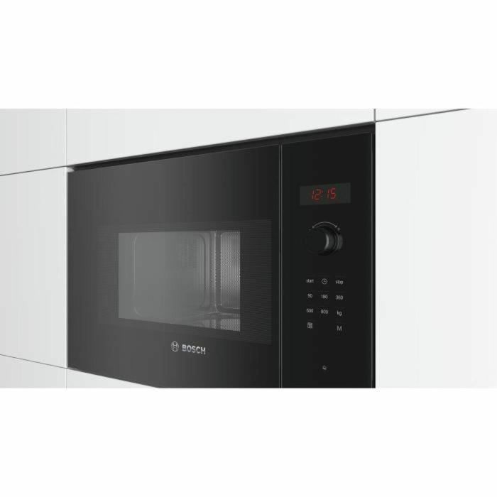 Microondas de encastre individual - BOSCH SER4 - BFL523MB1F - Negro - 7 programas automáticos - 38,2 x 59,4 x 31,7 cm 2 Microondas de encastre individual - BOSCH SER4 - BFL523MB1F - Negro - 7 programas automáticos - 38,2 x 59,4 x 31,7 cm 2