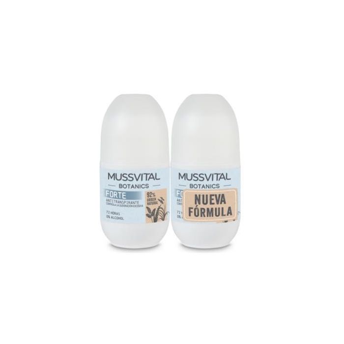 Mussvital Botanics Deo Forte 75Ml X2 Mussvital Botanics Deo Forte 75Ml X2