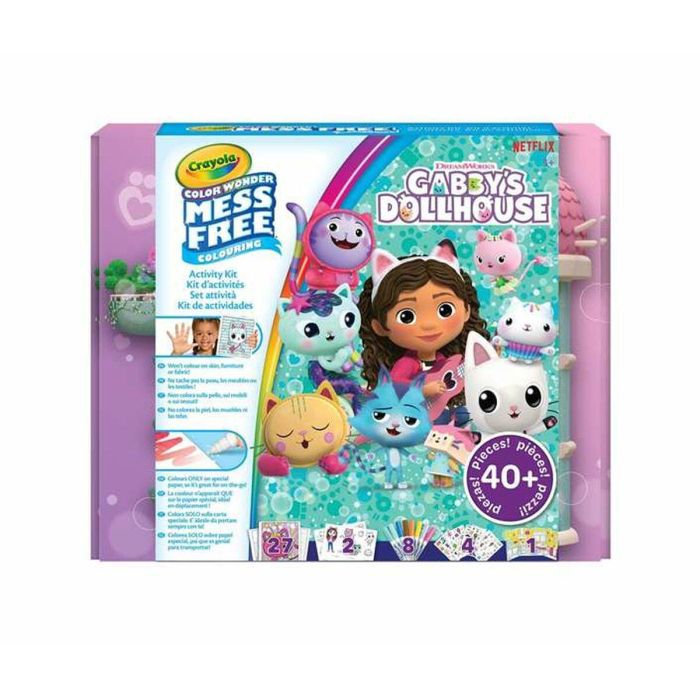 Juego Pinta y Colorea Gabby's Dollhouse Juego Pinta y Colorea Gabby's Dollhouse