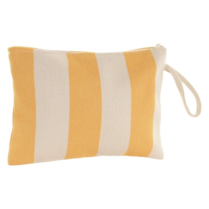 DKD Home Decor Neceser Mediterraneo Azul Amarillo Poliester 1 x 22 x 30 cm (6 Unidades)