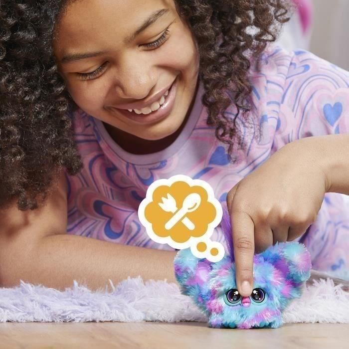 HASBRO Furby Mer-May Furblet Mini Electrónico K-pop con Clip de Llavero, +45 Melodías y Sonidos 5 HASBRO Furby Mer-May Furblet Mini Electrónico K-pop con Clip de Llavero, +45 Melodías y Sonidos 5