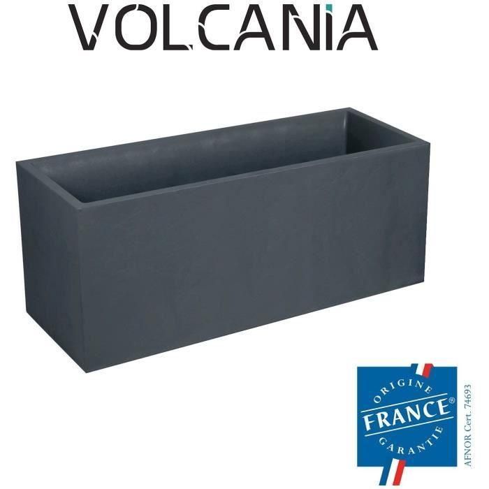 EDA BAC JARDINERE VOLCANIA 100 x 40 x 40 cm - 97.6 L - Anthracite Gray