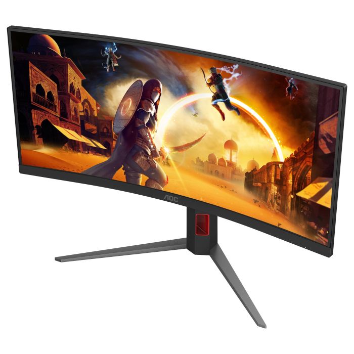 AOC CU34G4 34" (3440x1440) FastVA 180Hz 0.5ms Curvo HDR10 FreeSync Premium HDMI DisplayPort Gaming Monitor Negro AOC CU34G4 34" (3440x1440) FastVA 180Hz 0.5ms Curvo HDR10 FreeSync Premium HDMI DisplayPort Gaming Monitor Negro