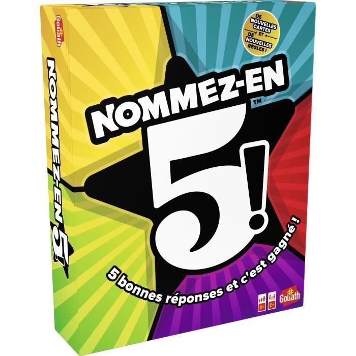 Nombre 5 - juego de fiesta - GOLIAT 3 Nombre 5 - juego de fiesta - GOLIAT 3