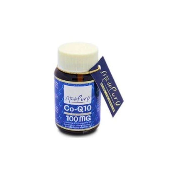 Estado Puro Co-Q10 Kaneka 100 mg, 60 cápsulas, apoya producción energía celular y sistema cardiovascular