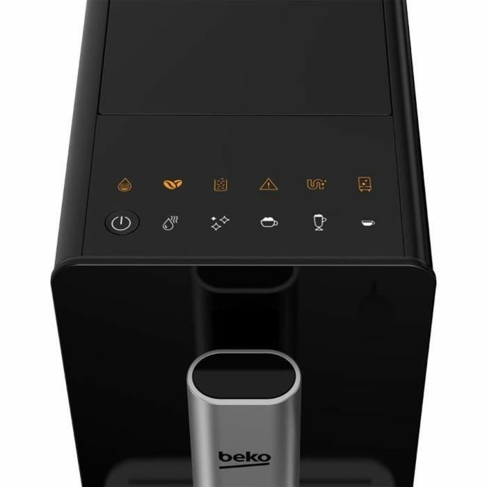 Beko CEG3194B Cafetera espresso automática 1350W, 19 bar, Jarra de Leche, Depósito 1.5L Agua y 125g Granos, Negra 4