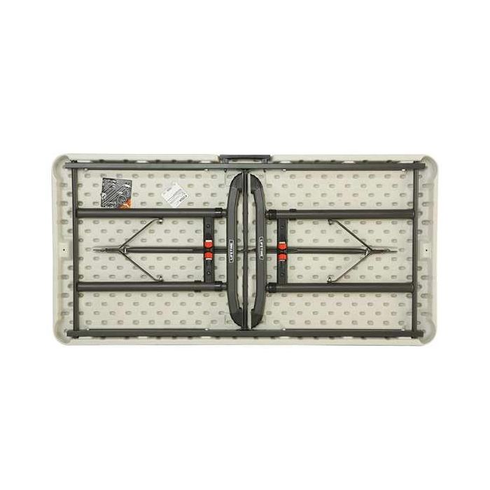 Lifetime Mesa Plegable Maletín 122x61xh61-86 cm 2