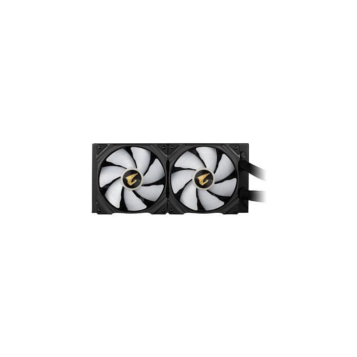 Gigabyte WATERFORCE X 280 All-in-one Liquid Cooler con Pantalla LCD Circular Negro 1