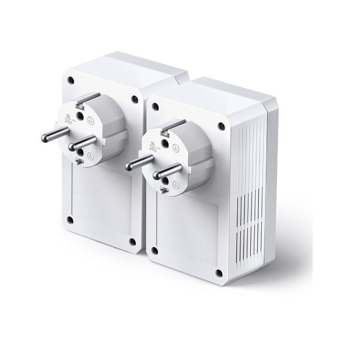 TP-Link TL-PA4010P KIT Adaptador Powerline 600Mbps con Enchufe Incorporado para Extender Red, Pack de 2, Alcance 300m 1 TP-Link TL-PA4010P KIT Adaptador Powerline 600Mbps con Enchufe Incorporado para Extender Red, Pack de 2, Alcance 300m 1