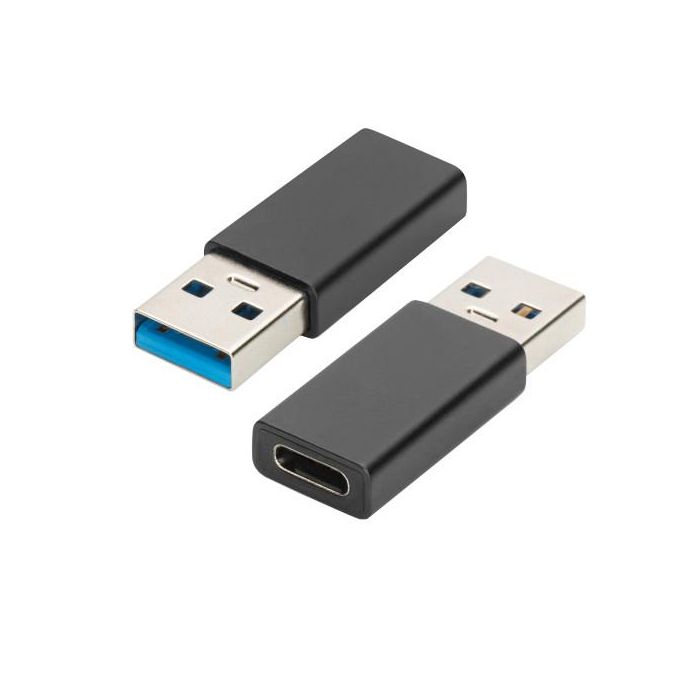 Adaptador USB-C a USB Ewent EW9650 Negro Adaptador USB-C a USB Ewent EW9650 Negro