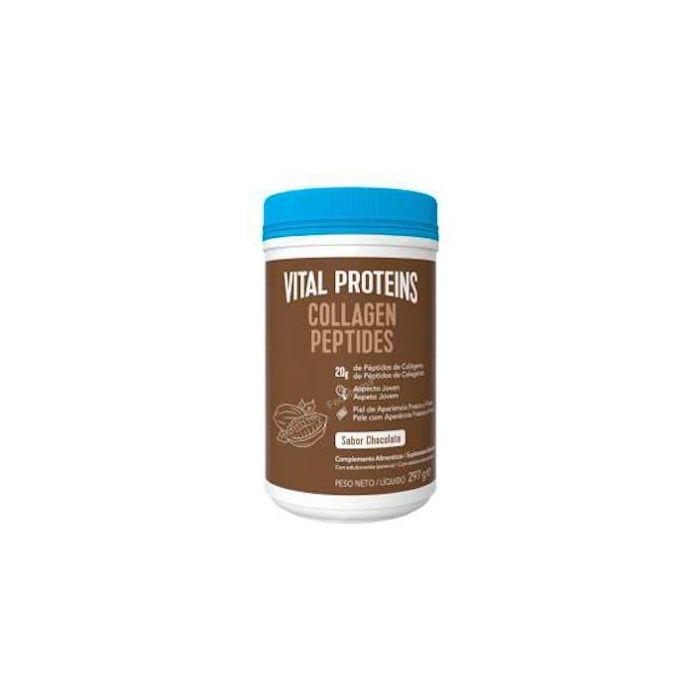 Vital Proteins COLLAGEN PEPTIDES Péptidos de Colágeno Hidrolizado en Polvo Sabor Chocolate 297g para Piel, Cabello y Uñas