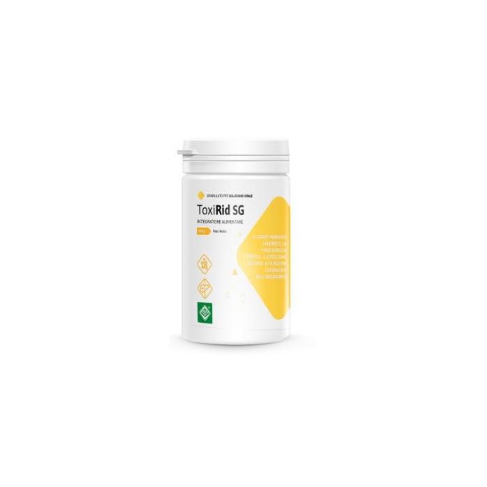 GHEOS Toxirid Sg (Gr) Suplemento Vitaminas y Minerales con Cardo Mariano para Desintoxicación Hepática 150g
